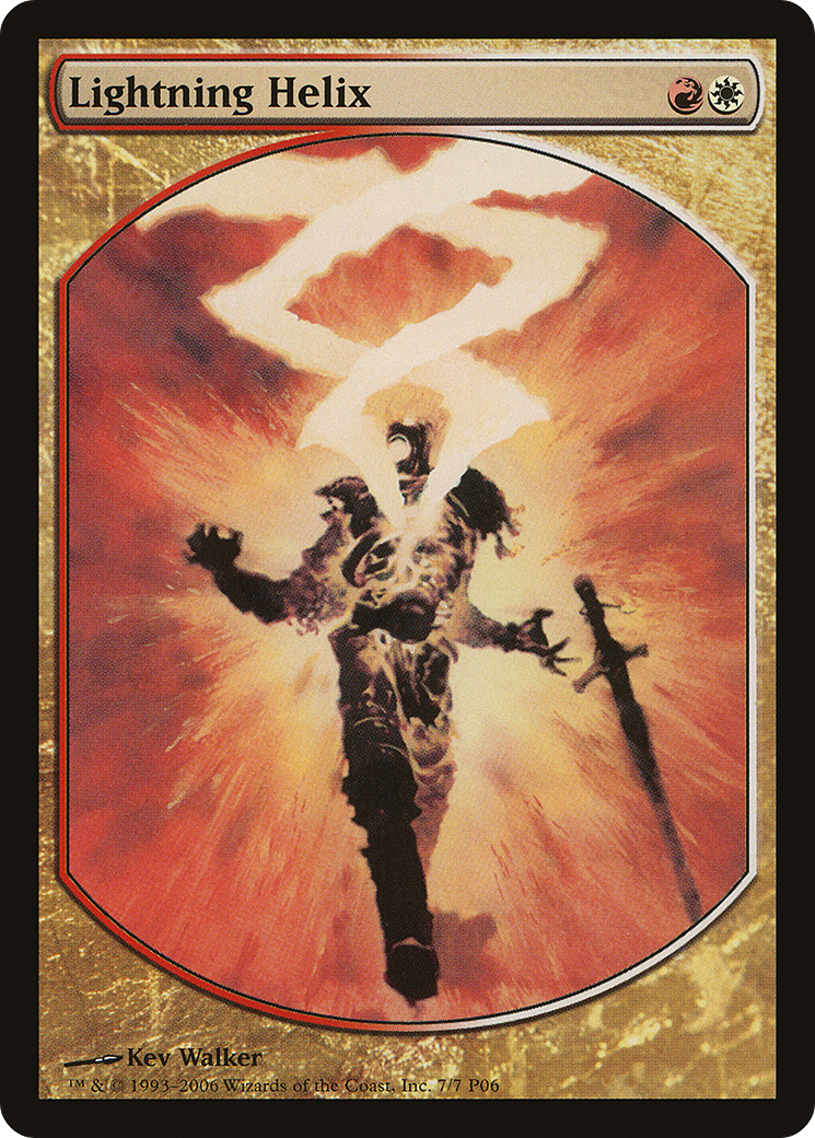 Image of Lightning Helix (MPRP-007) - Magic Player Rewards 2006