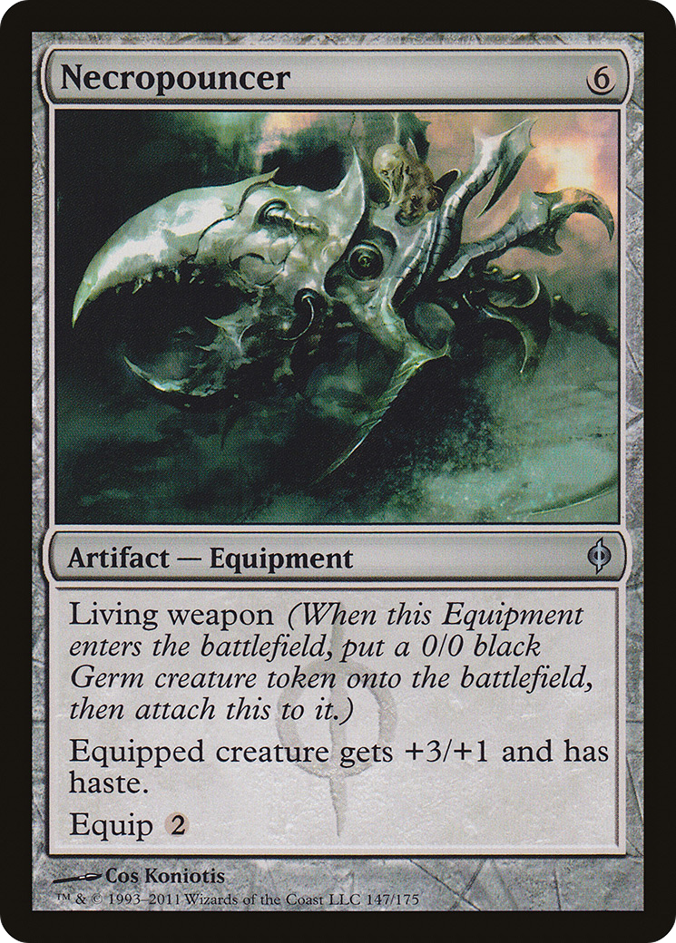 Image of Necropouncer (NPH-147) - New Phyrexia Foil