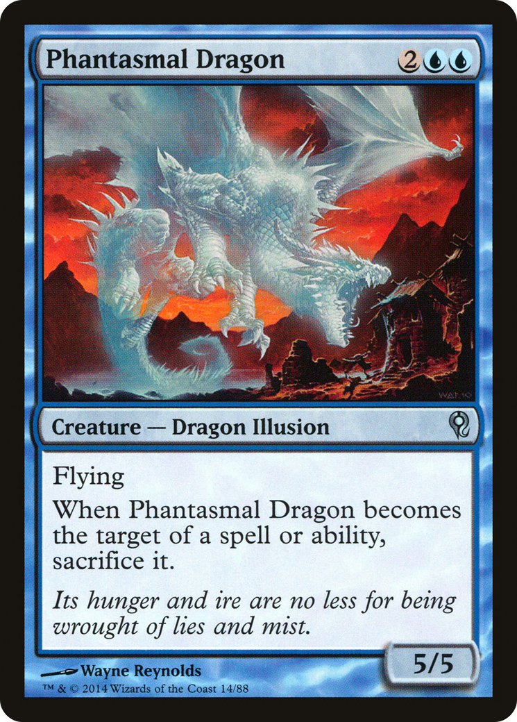 Image of Phantasmal Dragon (DDM-014) - Duel Decks: Jace vs. Vraska