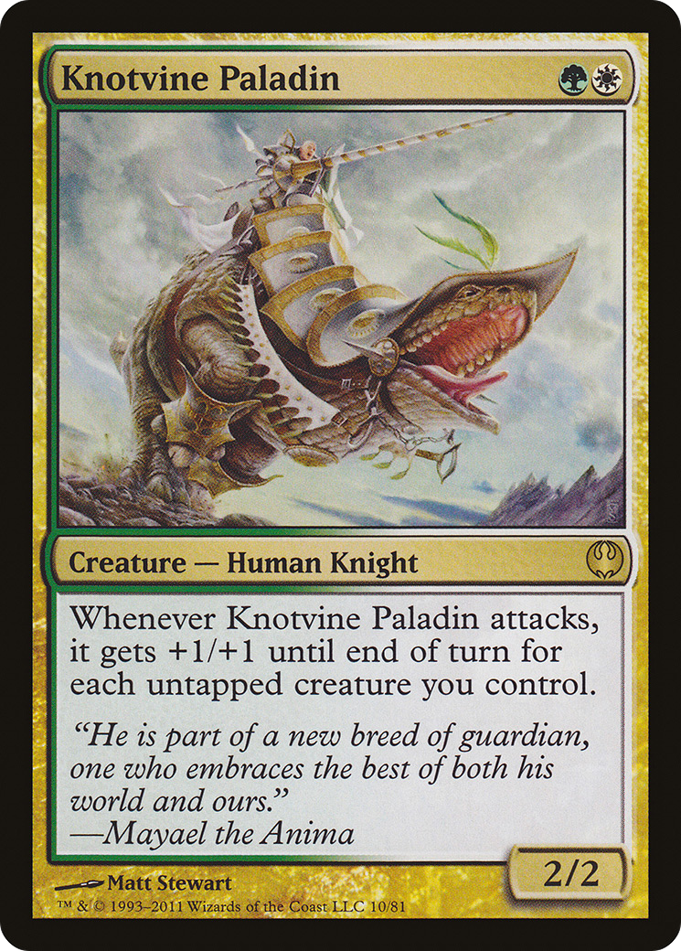 Image of Knotvine Paladin (DDG-010) - Duel Decks: Knights vs. Dragons