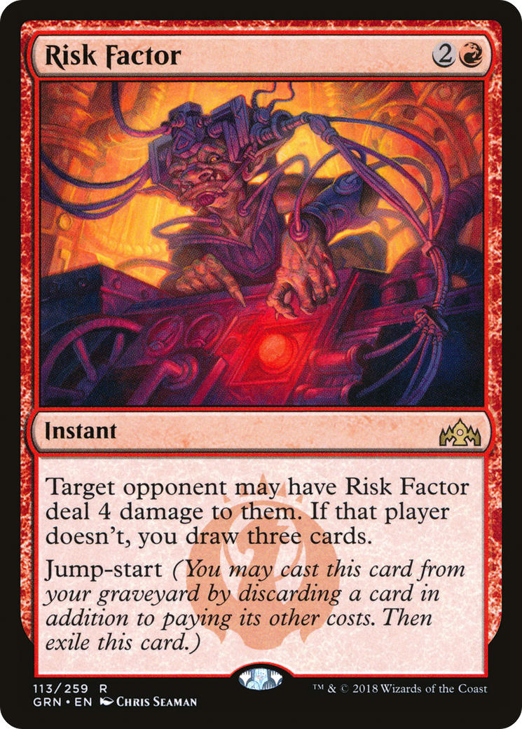 Image of Risk Factor (GRN-113) - Guilds of Ravnica