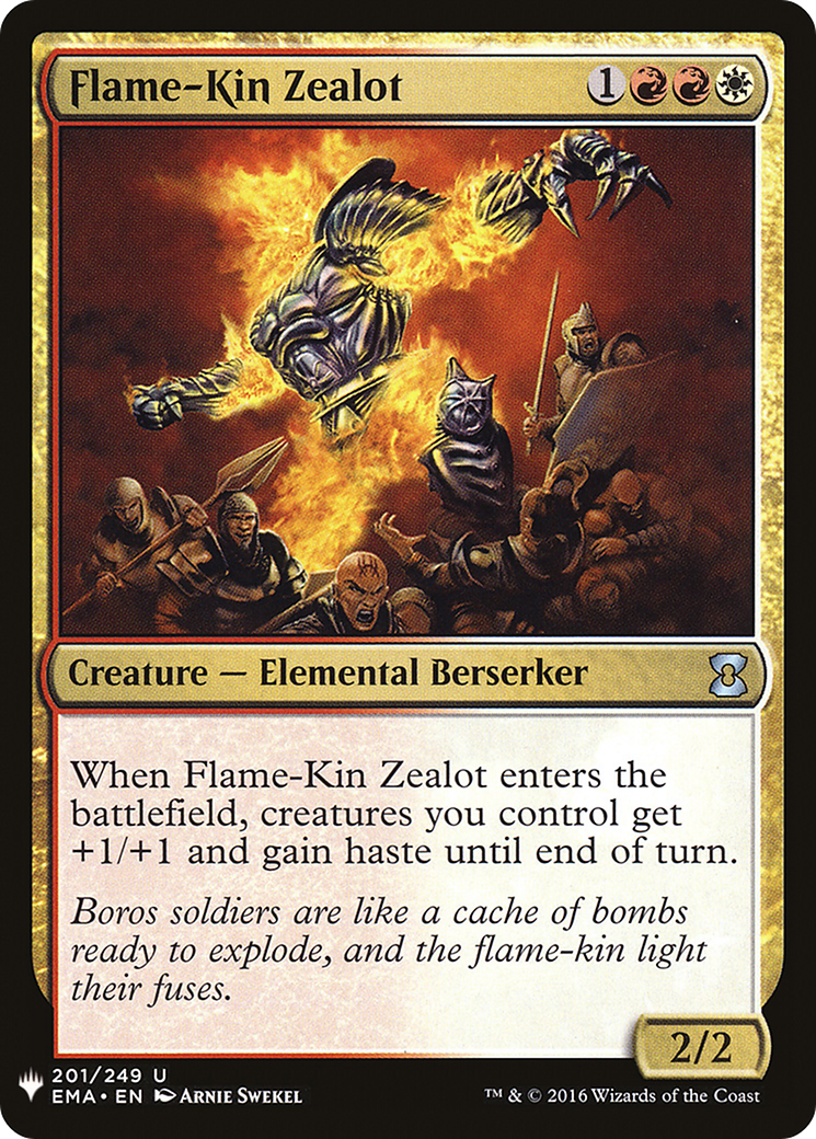 Image of Flame-Kin Zealot (LIST-201) - The List