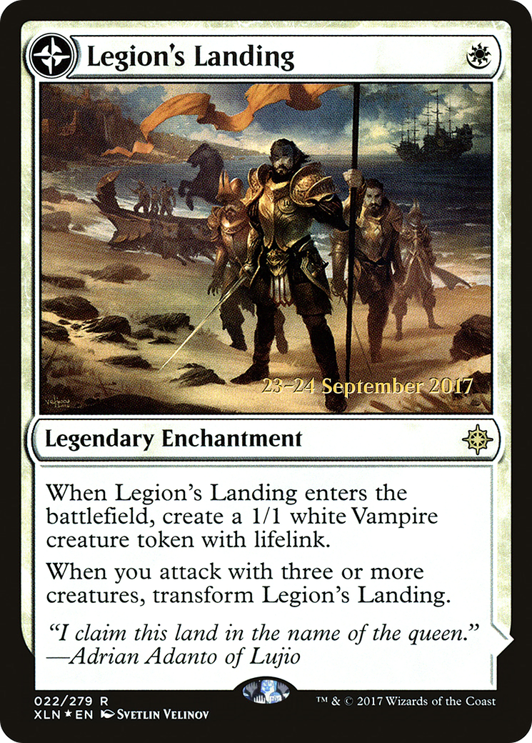 Image of Legion's Landing (PRE-022) - Ixalan Promos: (compasslanddfc) Foil