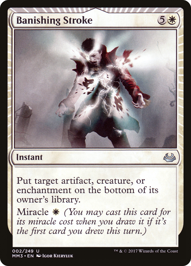 Image of Banishing Stroke (MM3-002) - Modern Masters 2017: (miracle) Foil