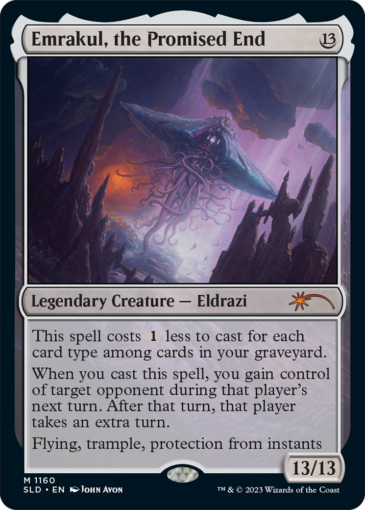 Image of Emrakul, the Promised End (SLD-1160) - Secret Lair Drop Foil