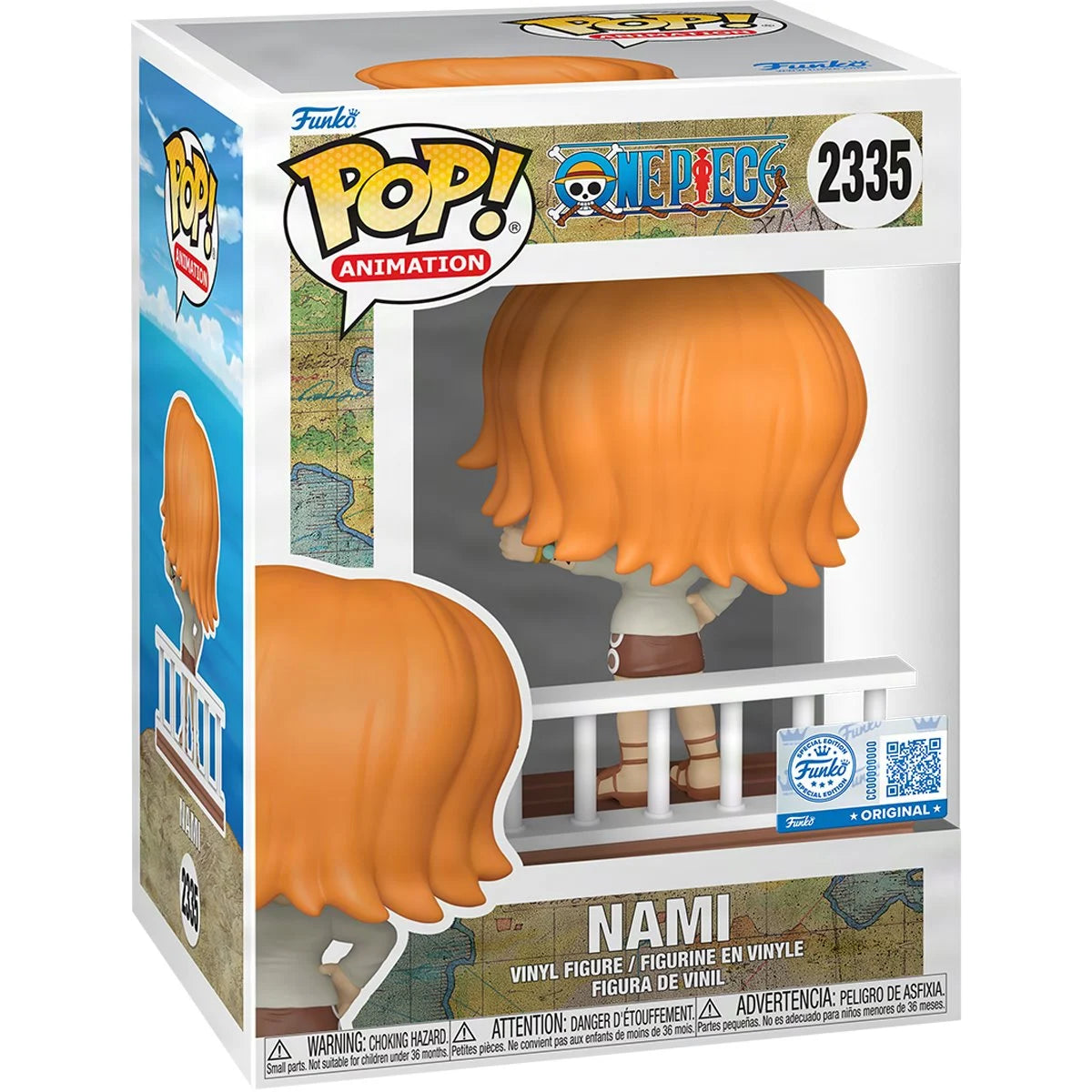 Image of One Piece Straw Hat Pirates Nami Funko Pop! Vinyl Figure #2335 - Entertainment Earth Exclusive