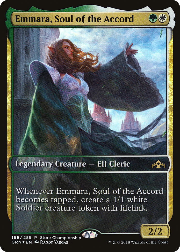 Image of Emmara, Soul of the Accord (GAME-168) - Guilds of Ravnica Promos Foil