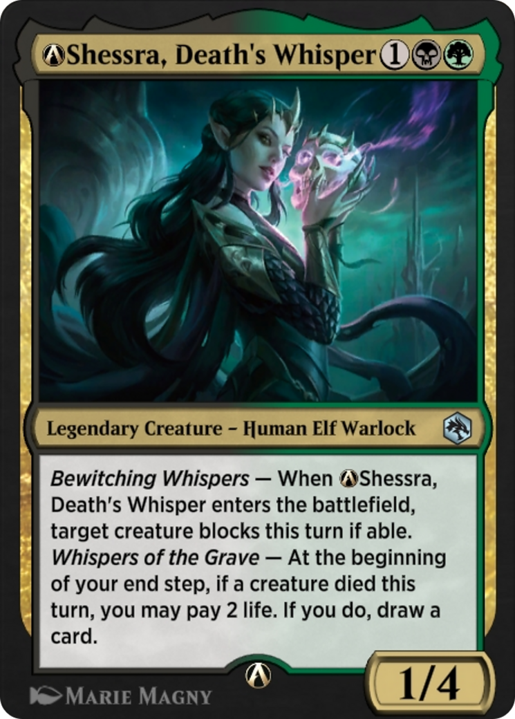Image of A-Shessra, Death's Whisper (AFR-A-231) - Adventures in the Forgotten Realms