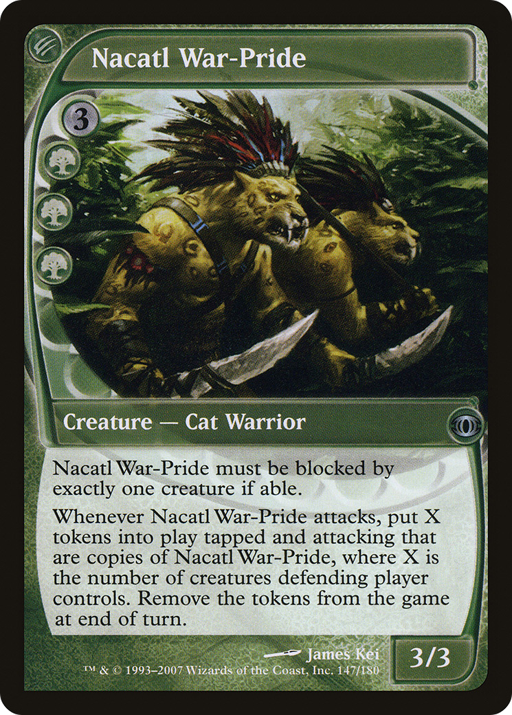 Image of Nacatl War-Pride (FUT-147) - Future Sight