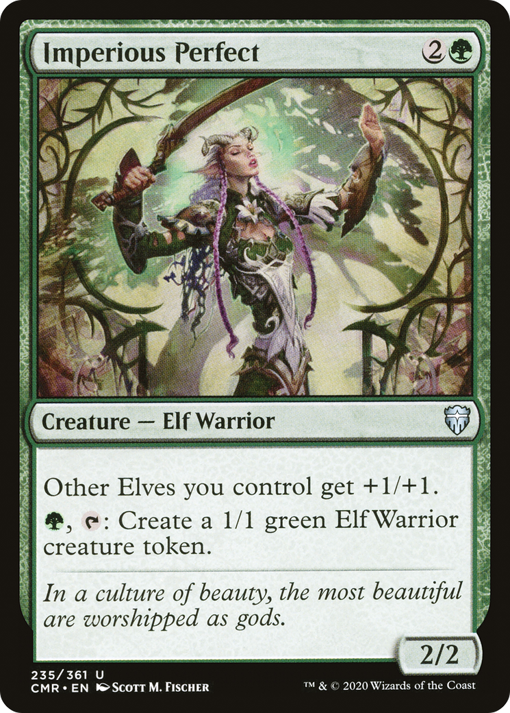 Image of Imperious Perfect (CMR-235) - Commander Legends