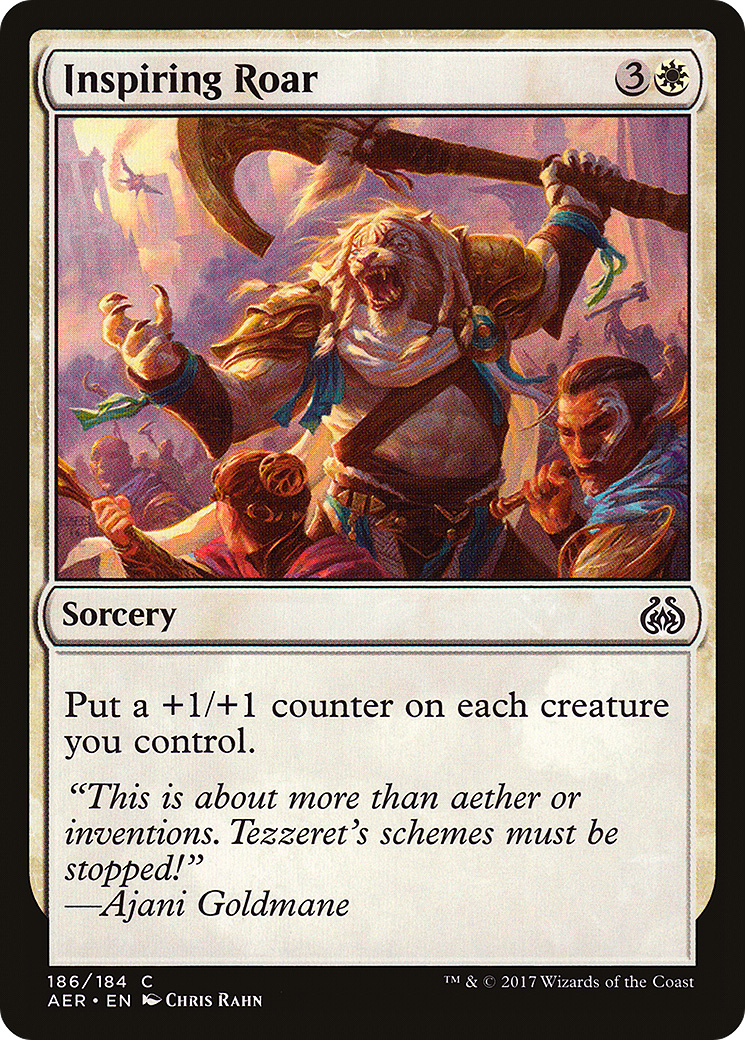 Image of Inspiring Roar (AER-186) - Aether Revolt