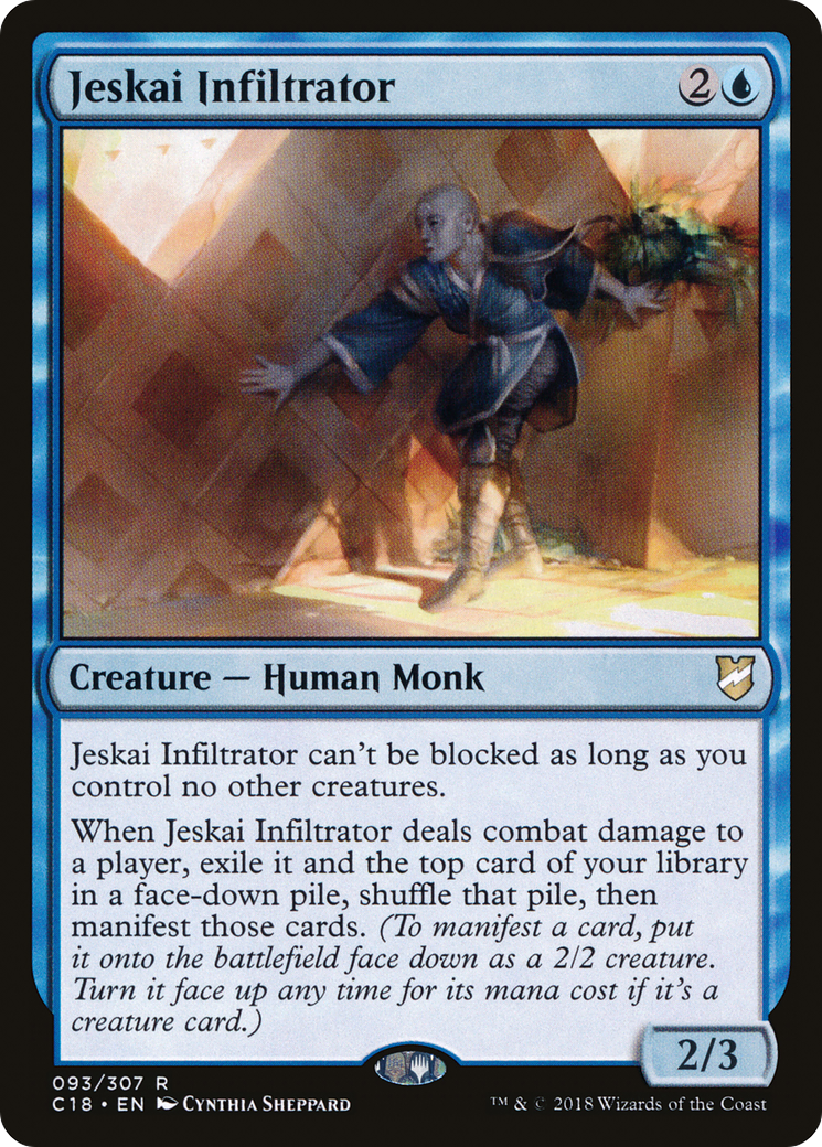 Image of Jeskai Infiltrator (C18-093) - Commander 2018