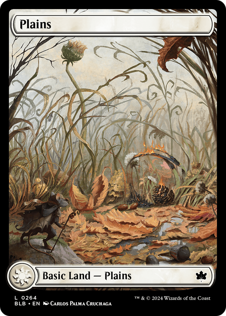 Image of Plains (0264) (BLB-264) - Bloomburrow Foil