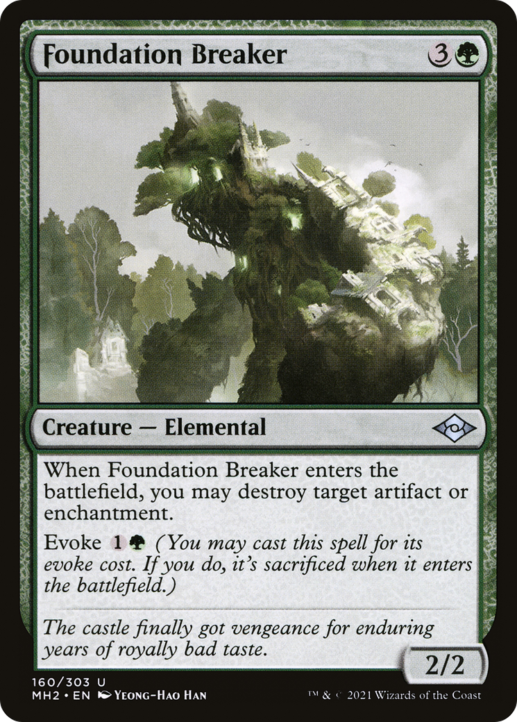 Image of Foundation Breaker (MH2-160) - Modern Horizons 2 Foil