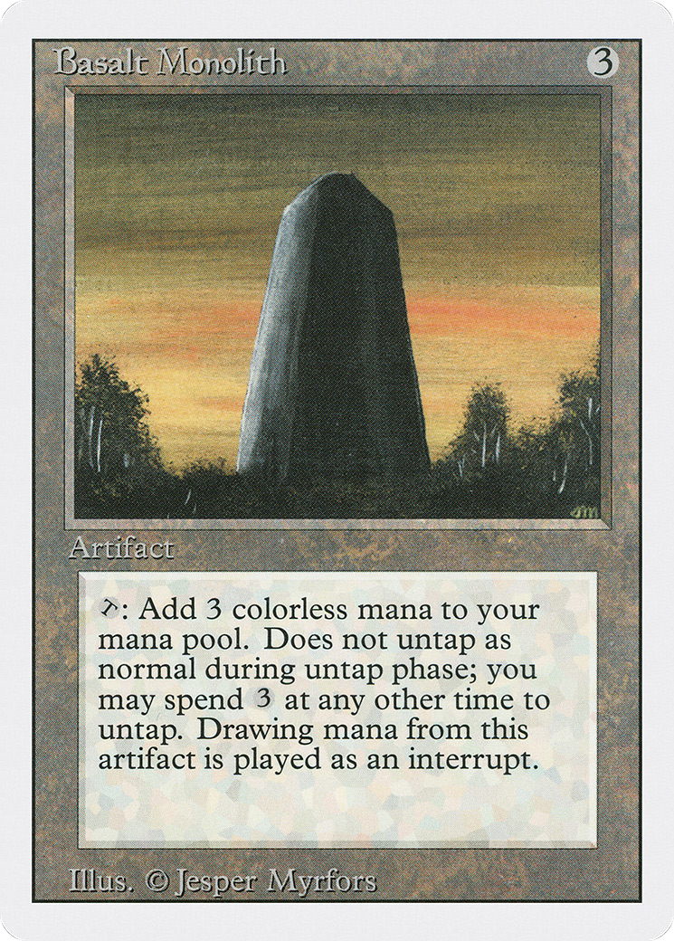 Image of Basalt Monolith (3ED-) - Revised Edition