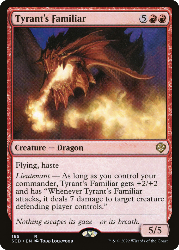 Image of Tyrant's Familiar (SCD-165) - Starter Commander Decks