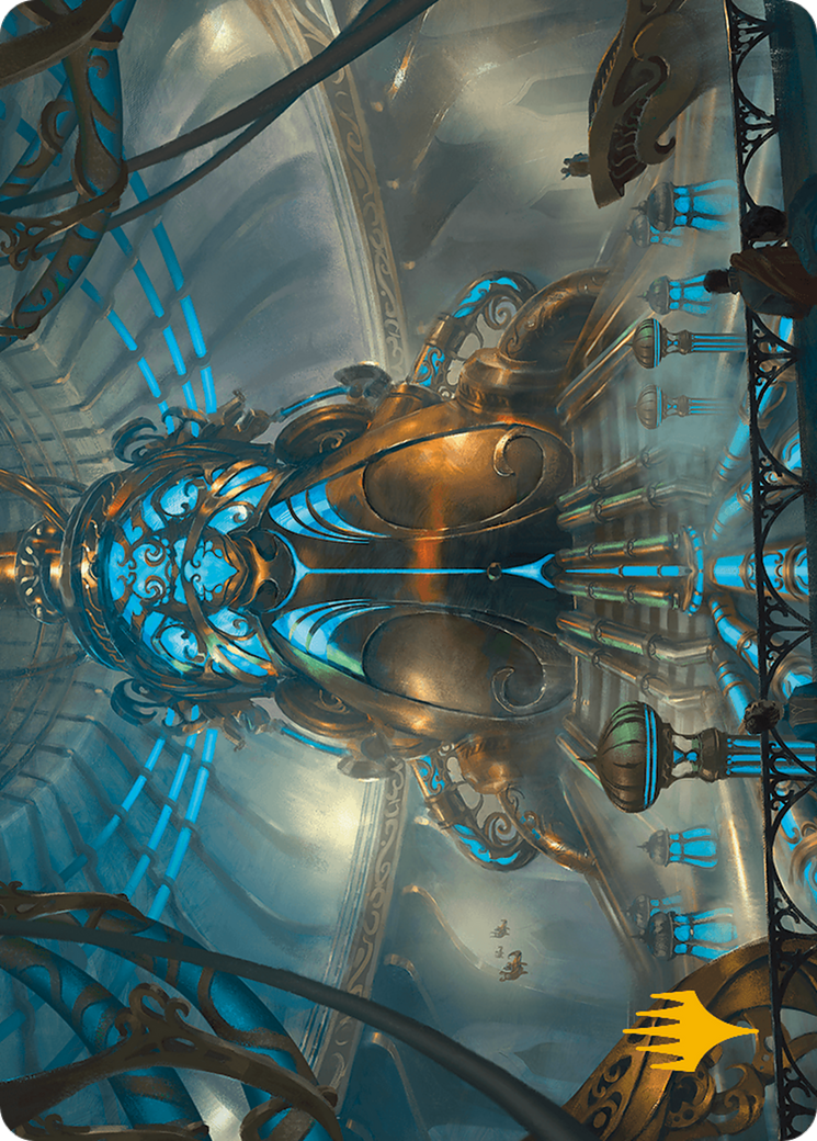 Image of Aether Refinery // Aether Refinery (AMH3-030) - Modern Horizons 3 Art Series (Borderless)