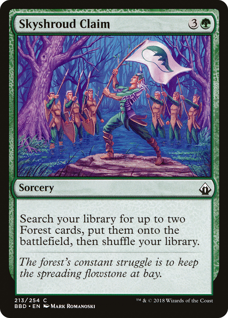 Image of Skyshroud Claim (BBD-213) - Battlebond