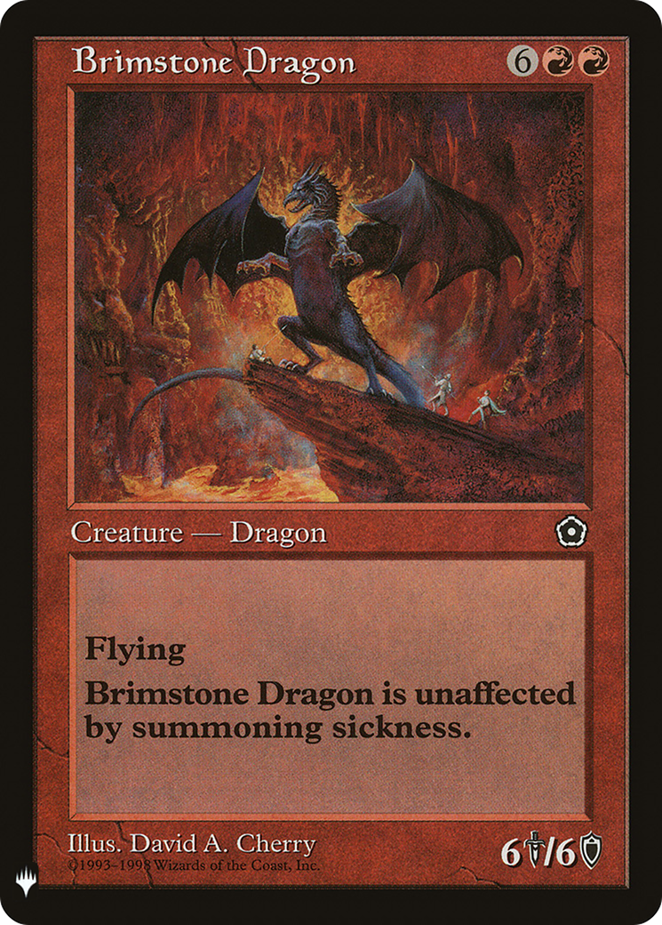 Image of Brimstone Dragon (LIST-) - The List