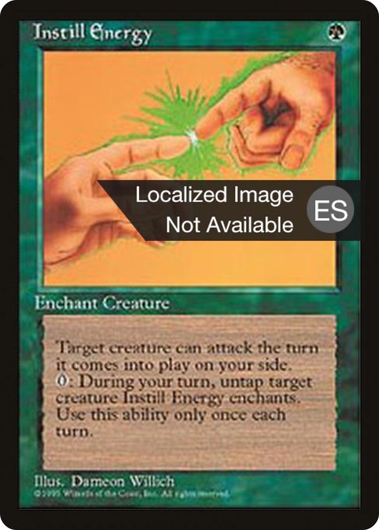 Image of Instill Energy (4BB-) - Fourth Edition Foreign Black Border