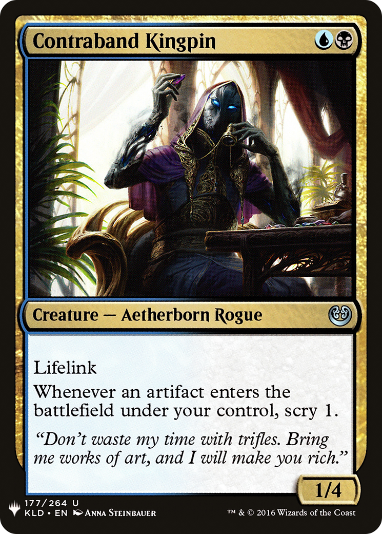 Image of Contraband Kingpin (LIST-KLD-177) - The List
