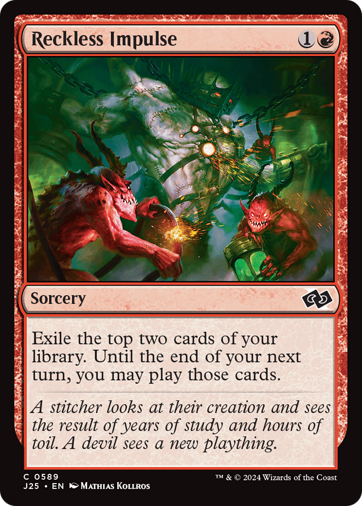 Image of Reckless Impulse (J25-589) - Foundations Jumpstart
