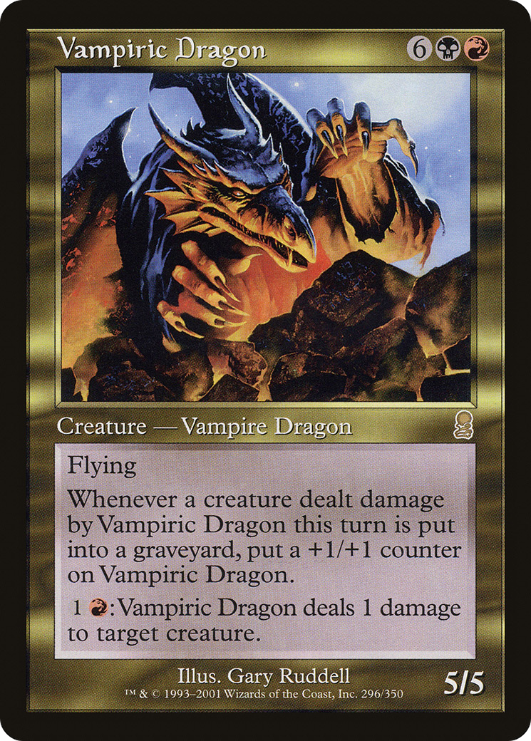 Image of Vampiric Dragon (ODY-296) - Odyssey