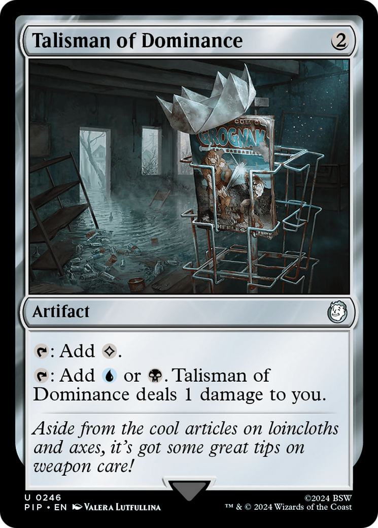 Image of Talisman of Dominance (PIP-246) - Fallout Foil