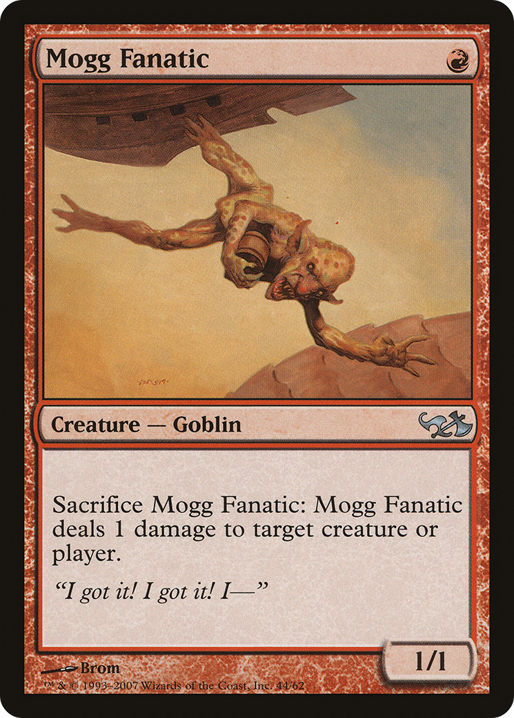Image of Mogg Fanatic (EVG-044) - Duel Decks: Elves vs. Goblins
