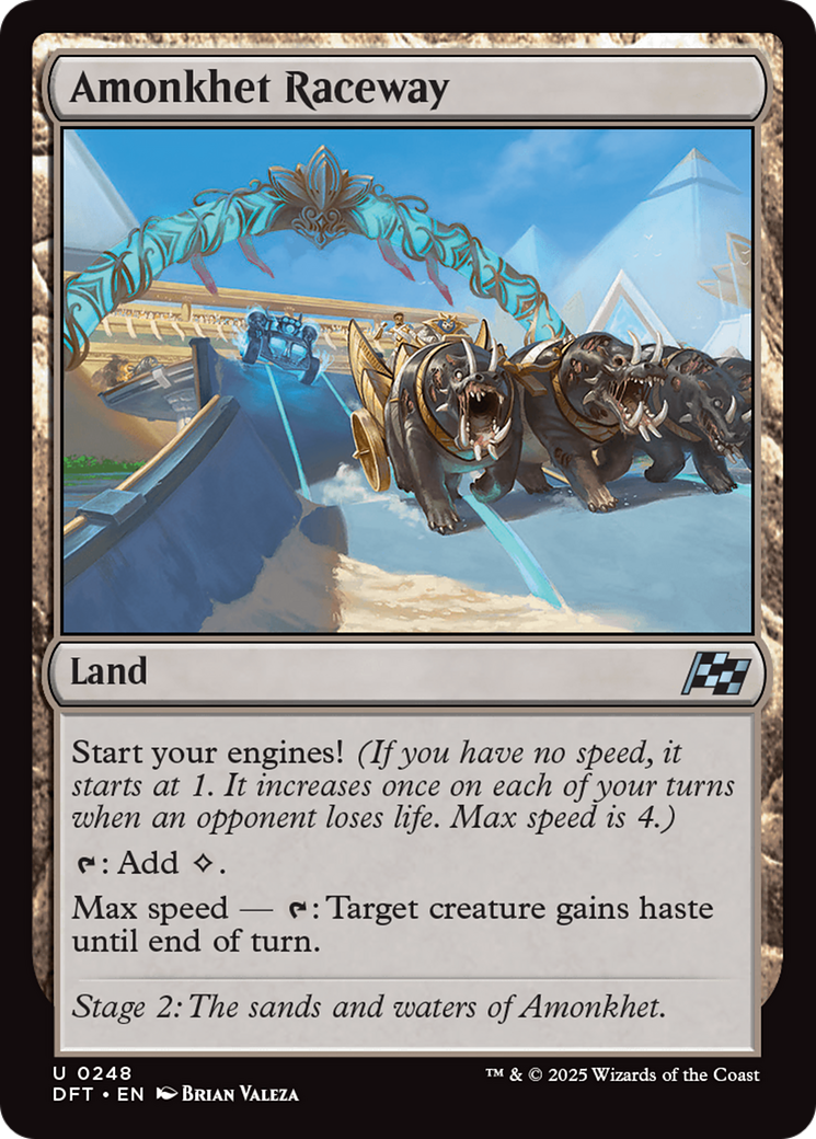 Image of Amonkhet Raceway (DFT-248) - Aetherdrift Foil
