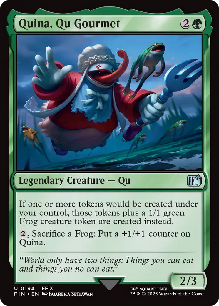 Image of Quina, Qu Gourmet (FIN-194) - FINAL FANTASY Foil
