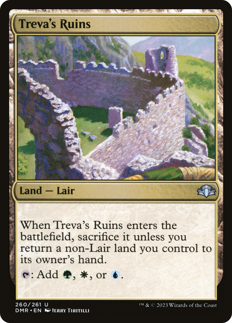Image of Treva's Ruins (DMR-260) - Dominaria Remastered Foil
