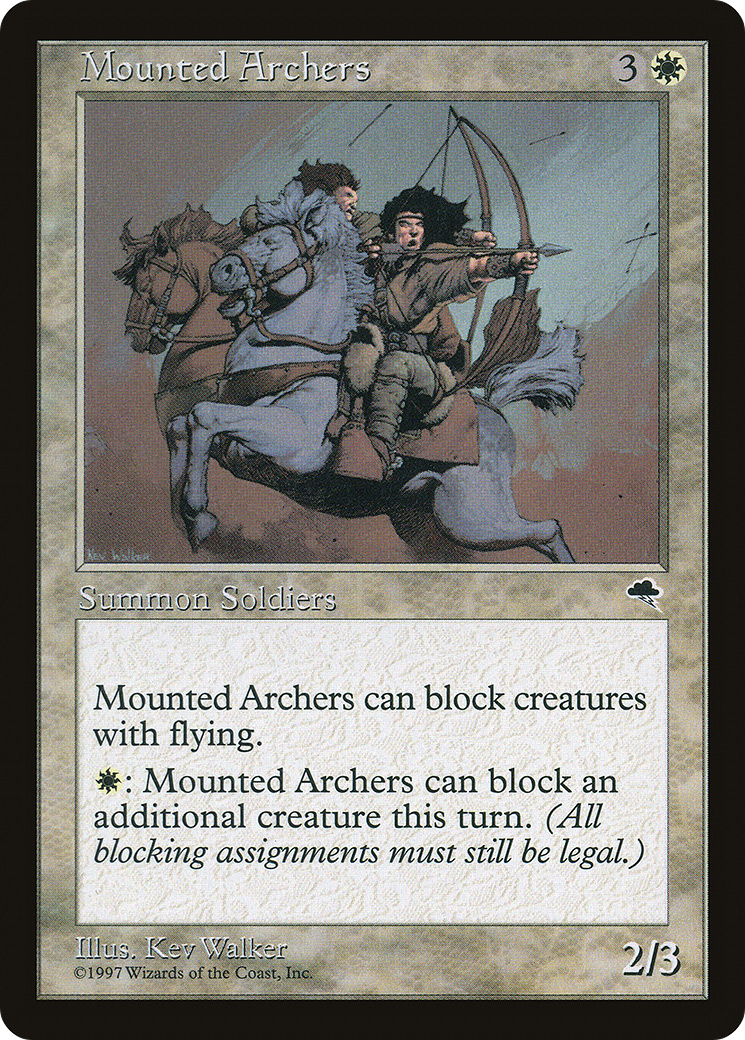 Image of Mounted Archers (TMP-030) - Tempest