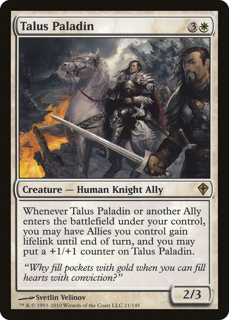 Image of Talus Paladin (WWK-021) - Worldwake Foil