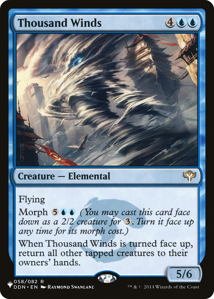 Image of Thousand Winds (LIST-DDN-58) - The List