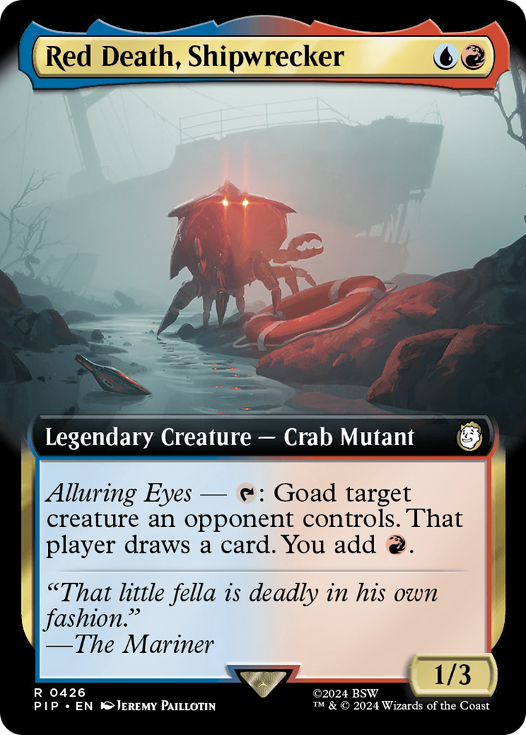 Image of Red Death, Shipwrecker (Extended Art) (PIP-426) - Fallout: (Extended Art)
