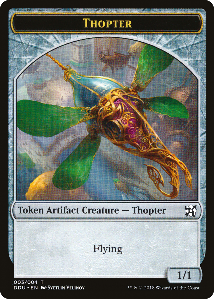 Image of Thopter Token (003) (DDU-003) - Duel Decks: Elves vs. Inventors Tokens