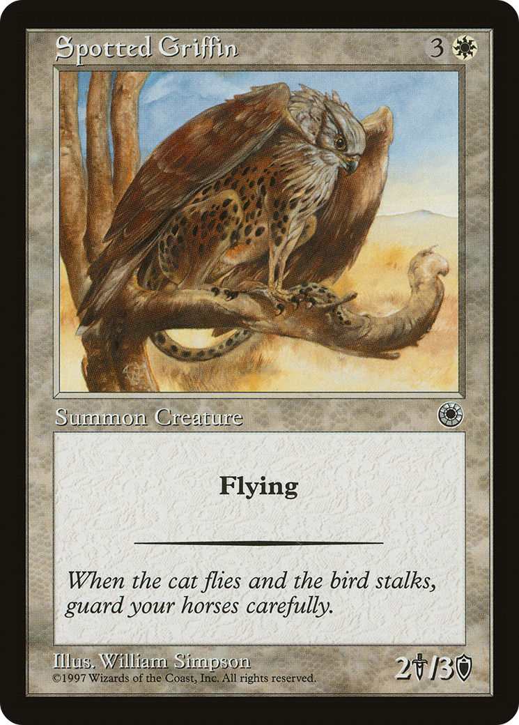 Image of Spotted Griffin (POR-) - Portal