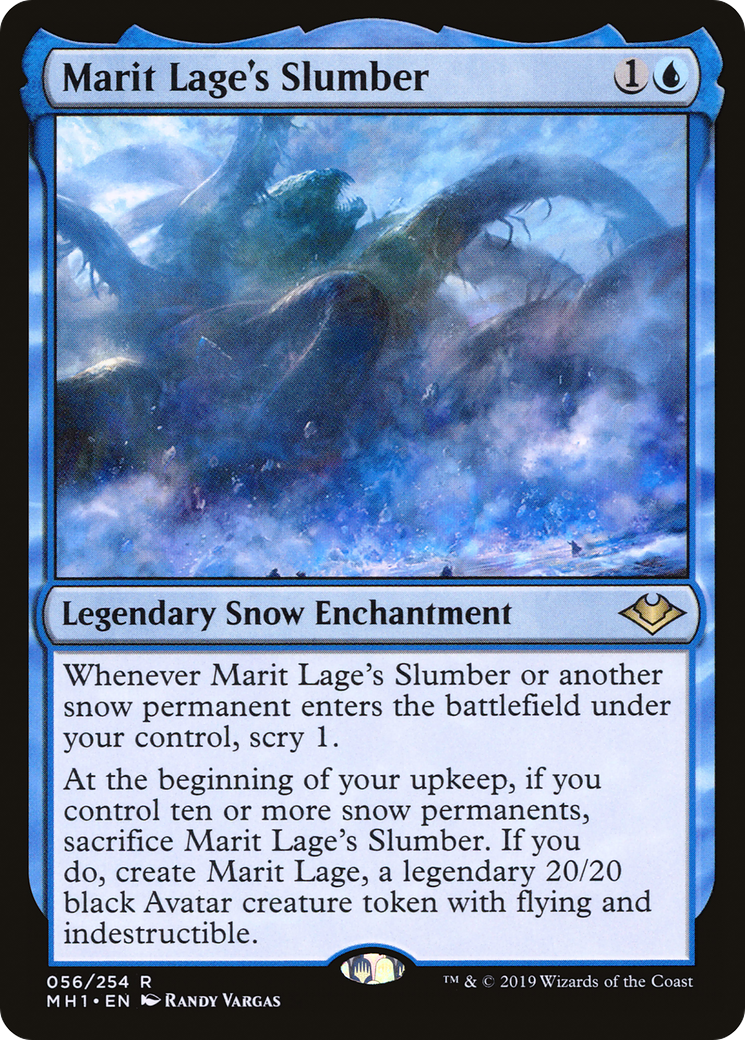 Image of Marit Lage's Slumber (MH1-056) - Modern Horizons Foil