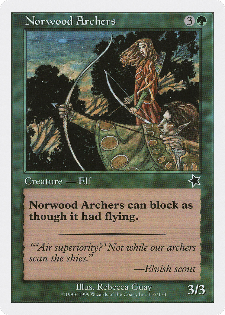 Image of Norwood Archers (S99-137) - Starter 1999