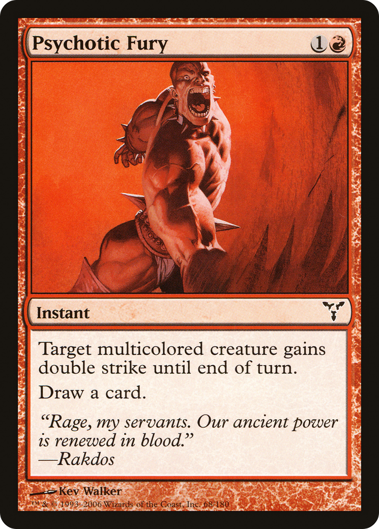 Image of Psychotic Fury (DIS-068) - Dissension