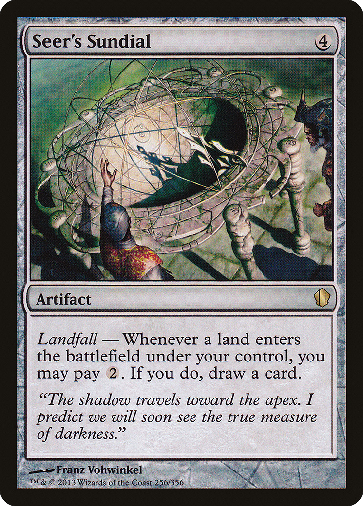 Image of Seer's Sundial (C13-256) - Commander 2013