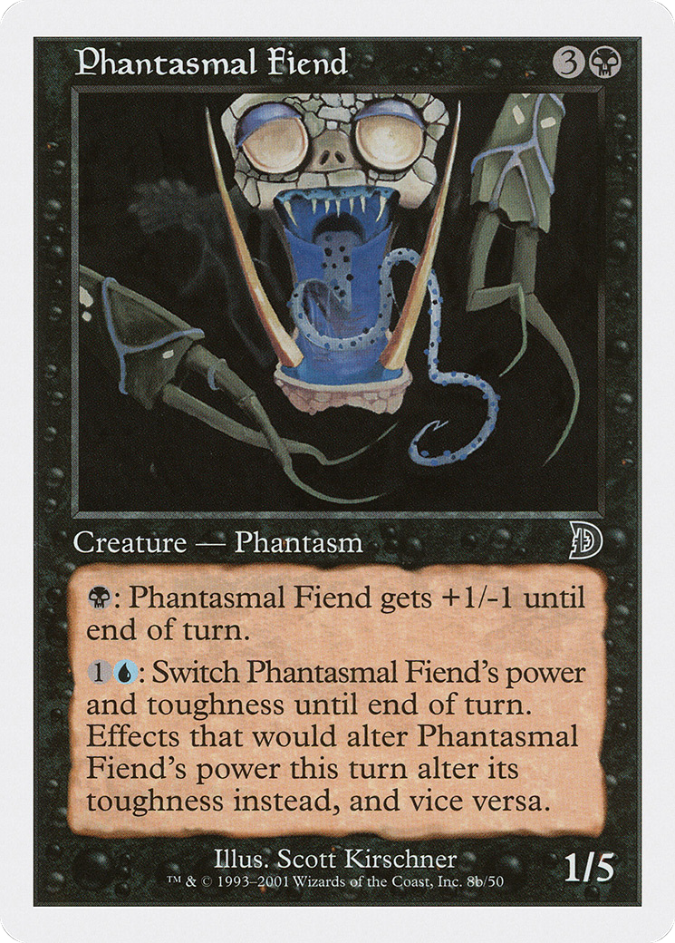 Image of Phantasmal Fiend (8b) (DKM-08B) - Deckmasters