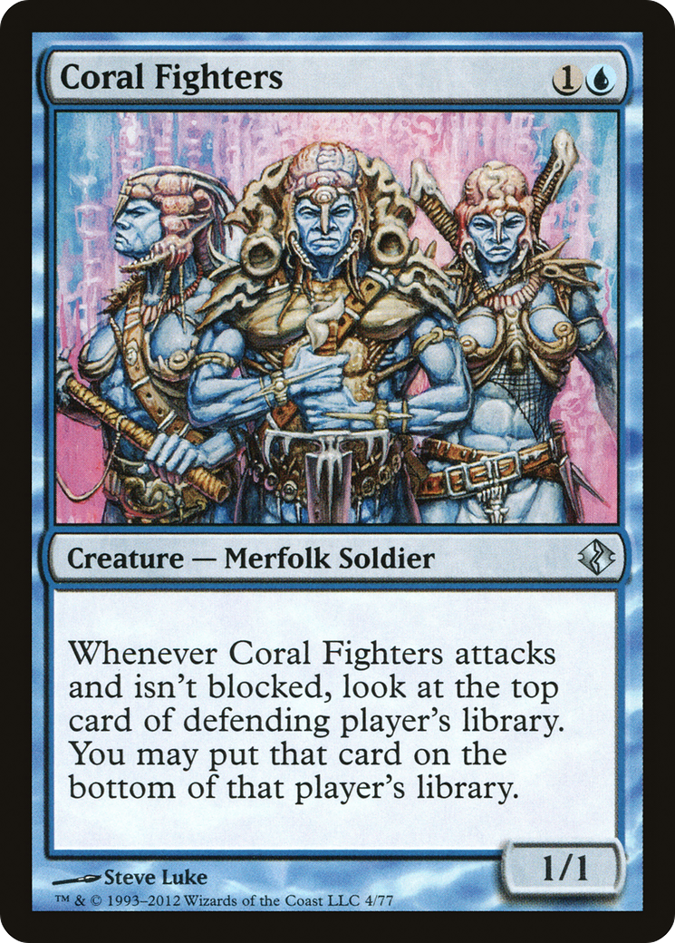 Image of Coral Fighters (DDI-004) - Duel Decks: Venser vs. Koth