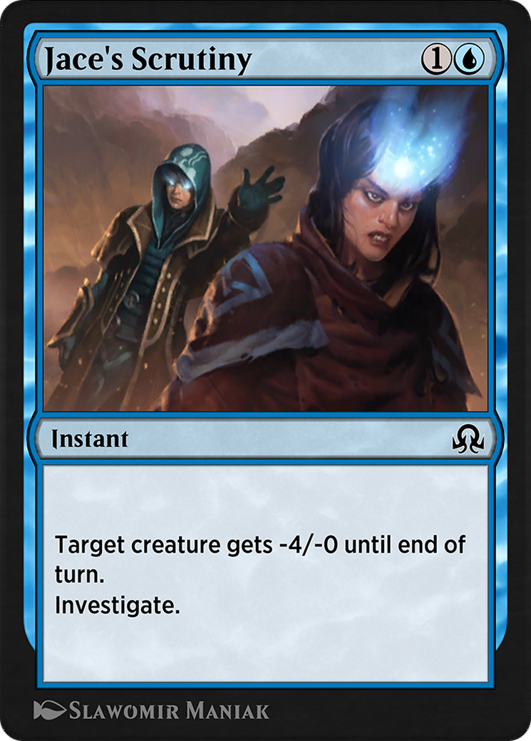 Image of Jace's Scrutiny (SIR-078) - Shadows over Innistrad Remastered