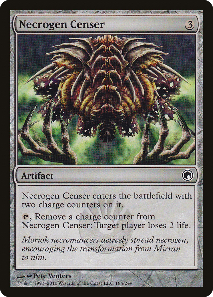 Image of Necrogen Censer (SOM-184) - Scars of Mirrodin Foil