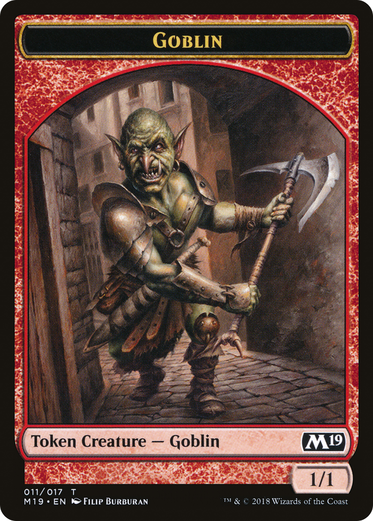 Image of Goblin Token (M19-011) - Core Set 2019 Tokens