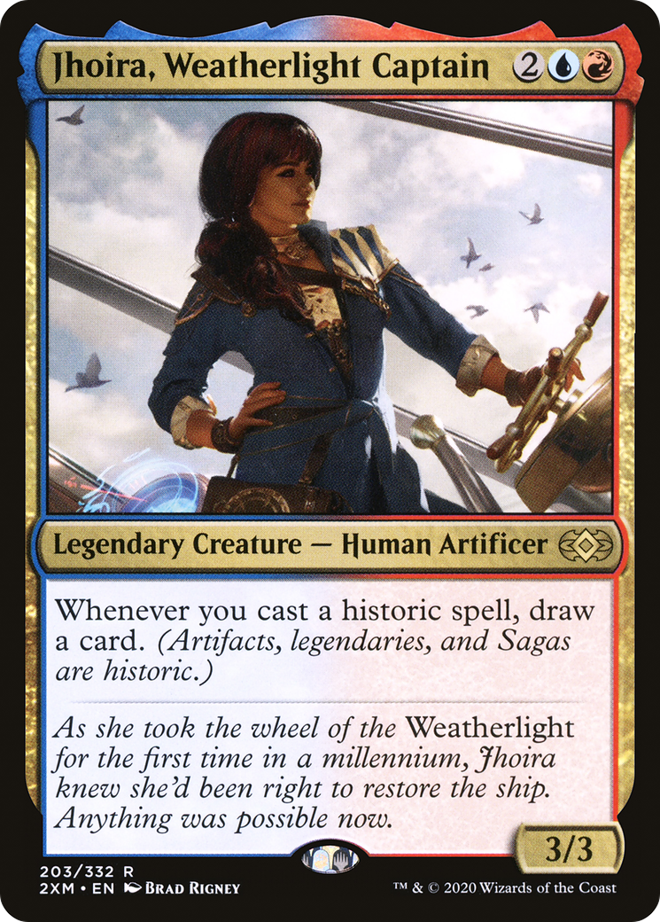 Image of Jhoira, Weatherlight Captain (2XM-203) - Double Masters
