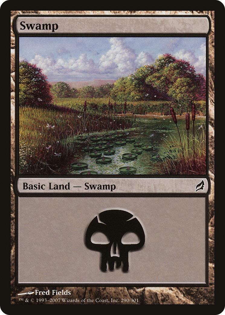 Image of Swamp (290) (LRW-290) - Lorwyn