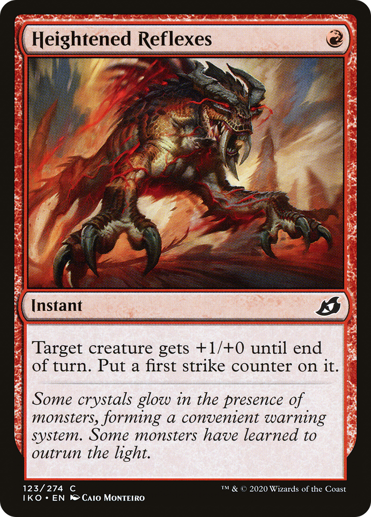 Image of Heightened Reflexes (IKO-123) - Ikoria: Lair of Behemoths